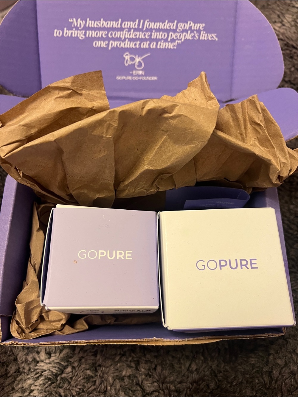 GoPure Purple Body Oil & Moisturizer - Hydrating Body Care - Picture 2 of 4